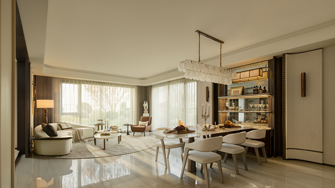 西安招商 · 林屿缦岛丨中国陕西丨软装元禾大千,缦岛咖啡硬装明德设计-26