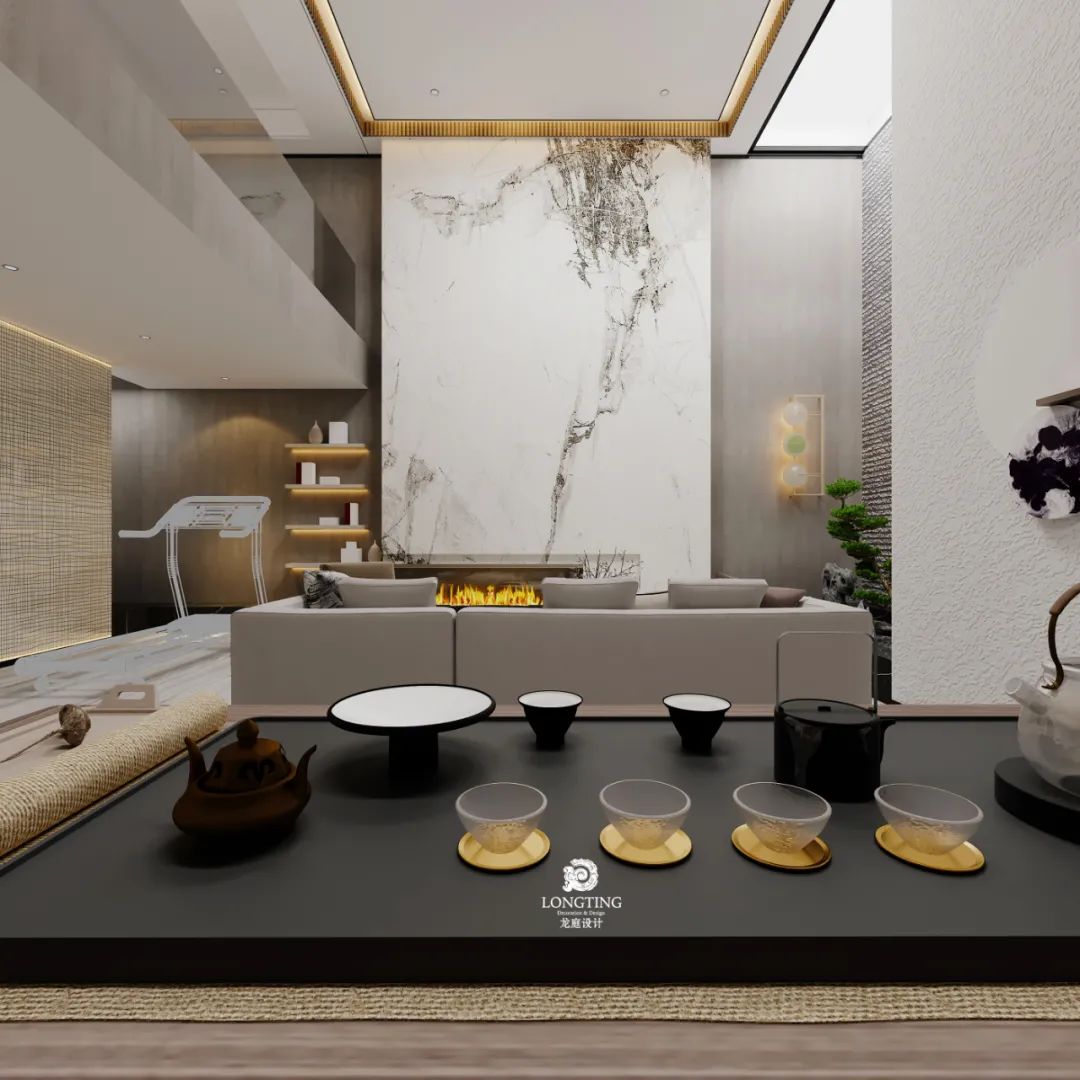 西山宸院轻奢新中式排屋——华枝春满，天心月圆-26