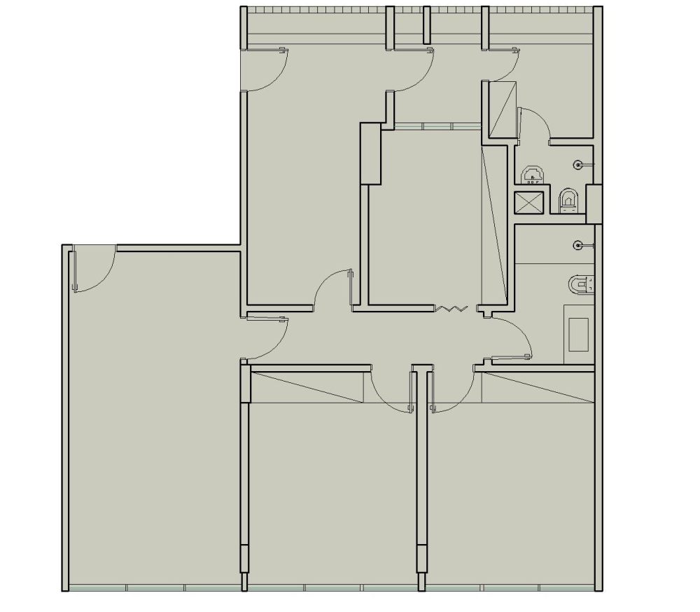 巴西利亚现代公寓,打造通透共享空间-62