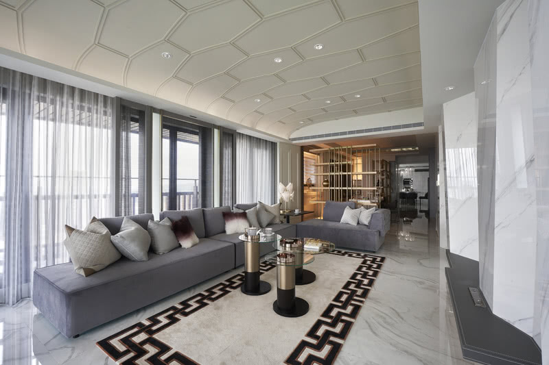 高雄绅临清风邸 | 英伦现代风格的空间艺术-7