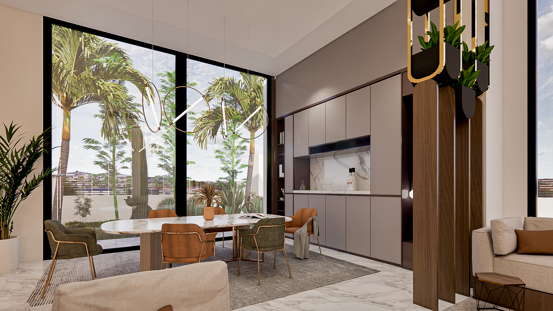 现代别墅室内设计丨ART’JB DESIGN-10