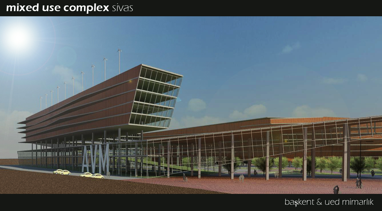 融合多元功能的 Sivas 商业住宅设计-5