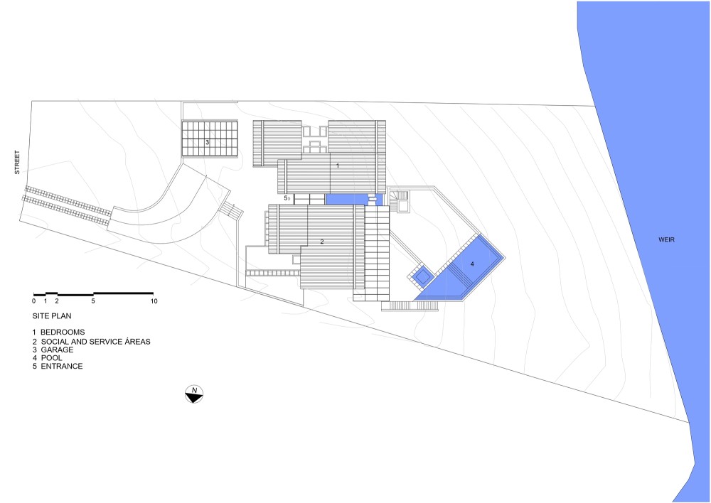 巴西水库旁的全景住宅设计-48