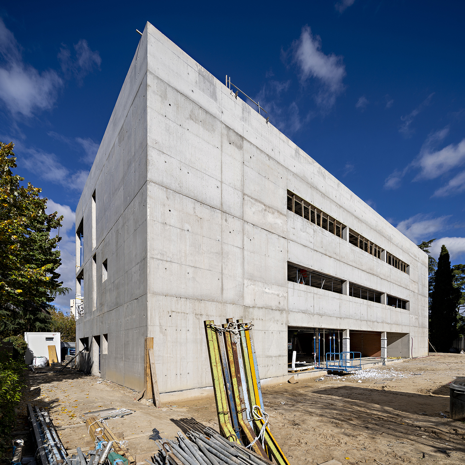 马德里法国学校图书馆丨西班牙马德里丨Alberto Campo Baeza-85