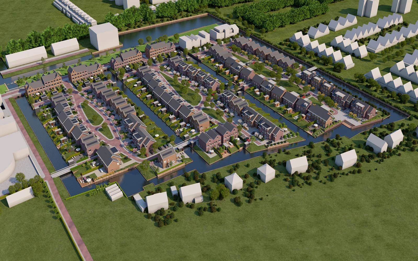 荷兰 Delft 市新住宅区 Harnaschpolder 设计丨Ibelings van Tilburg Architecten-15