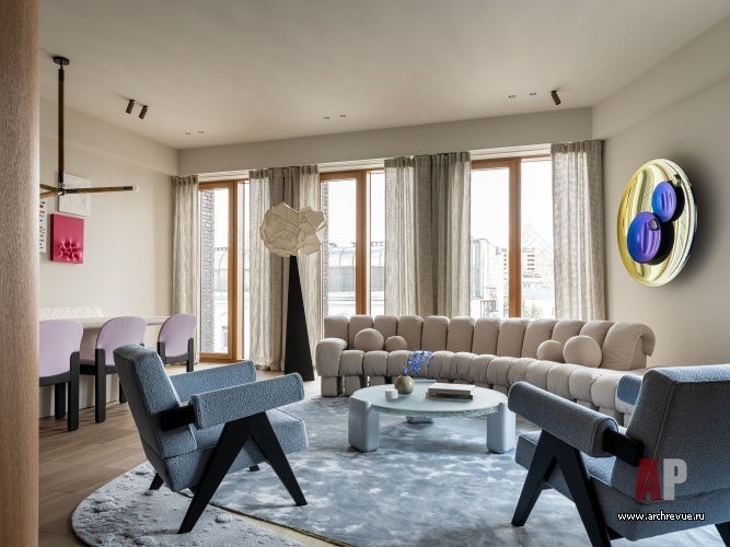 两居室折衷风格公寓设计-13