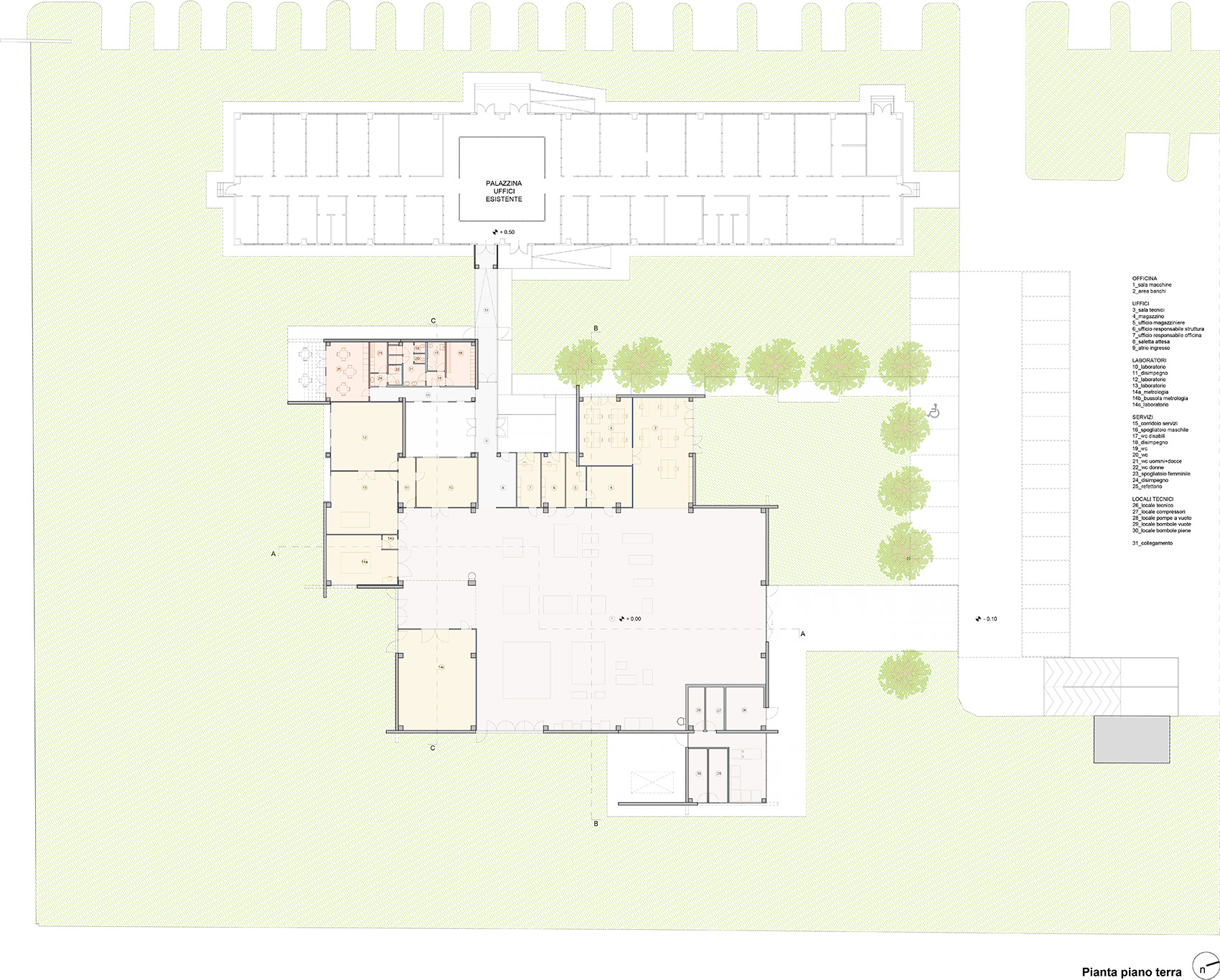 SLAB 国家核物理研究所生产空间丨意大利都灵丨ELASTICOFarm-53