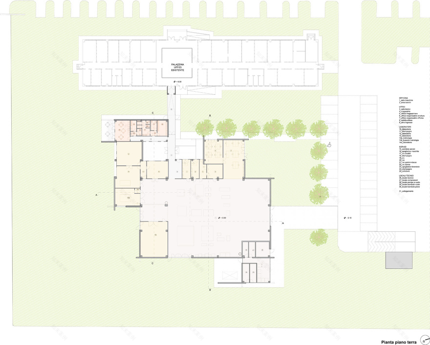 SLAB 国家核物理研究所生产空间丨意大利都灵丨ELASTICOFarm-53