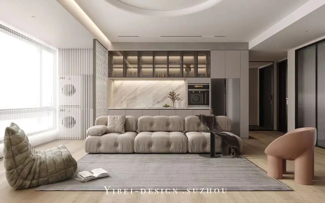 光与影的完美融合 · 家装艺术丨中国苏州丨一贝设计-9
