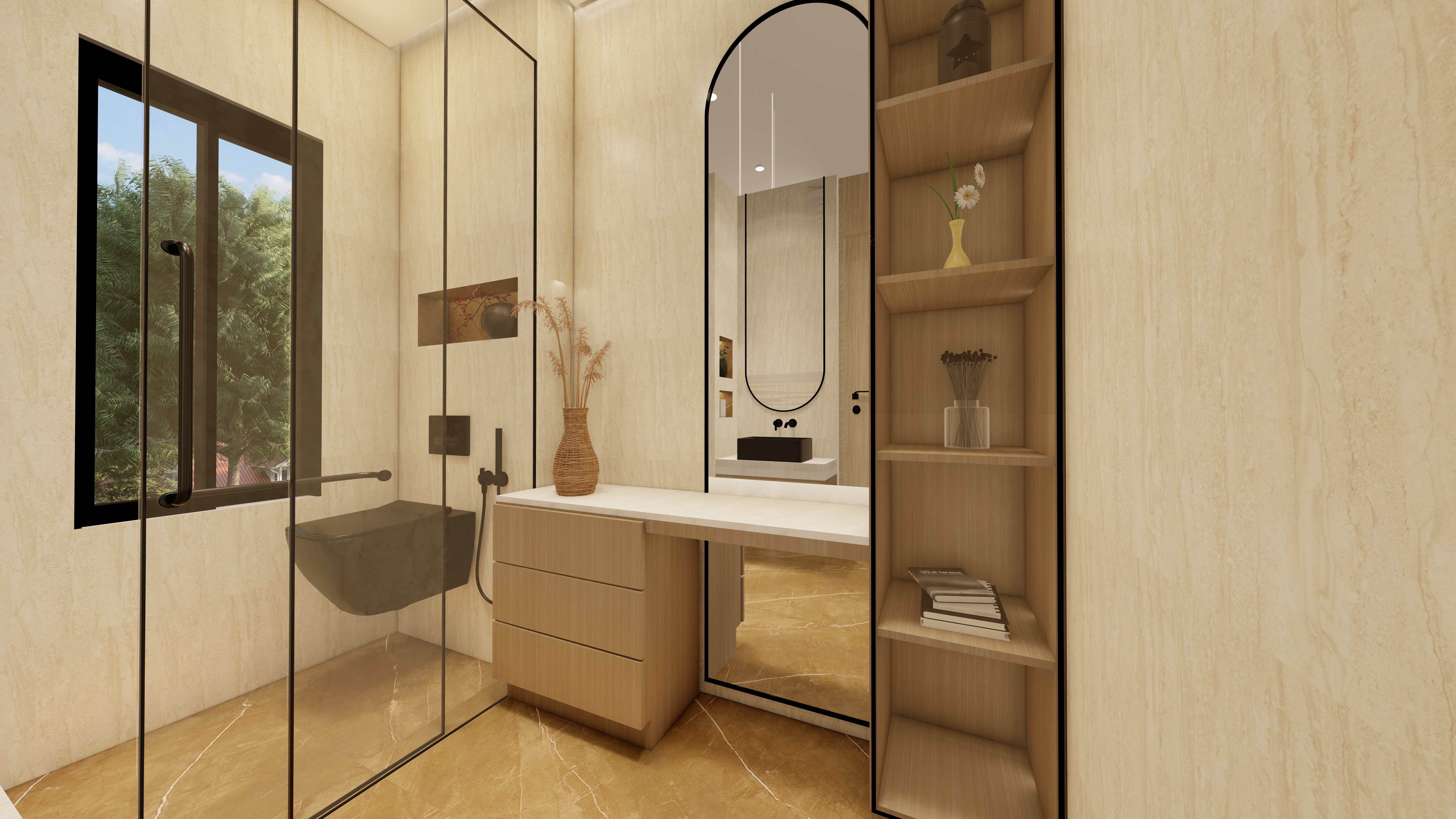 迪拜现代别墅室内设计丨阿联酋迪拜-19