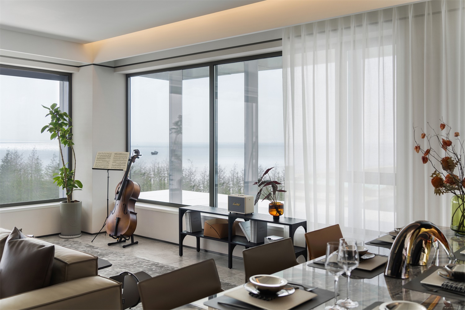 青岛云上观海样板间丨中国青岛丨D&P DESIGN-10