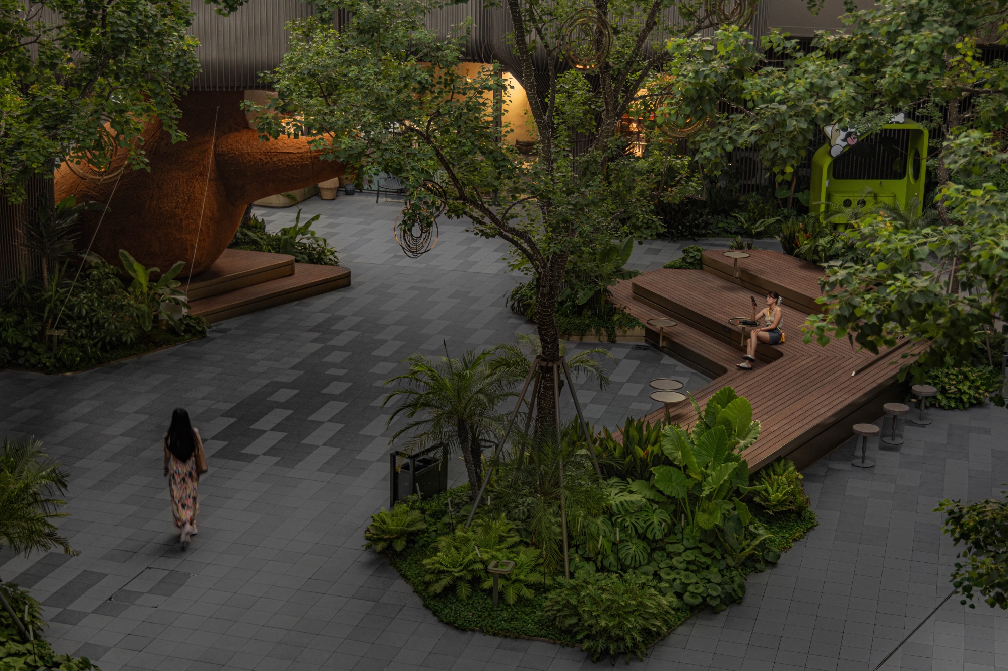 香港置地O’LANE启元光里景观改造丨中国重庆丨成都因澈思明景观设计有限公司-5