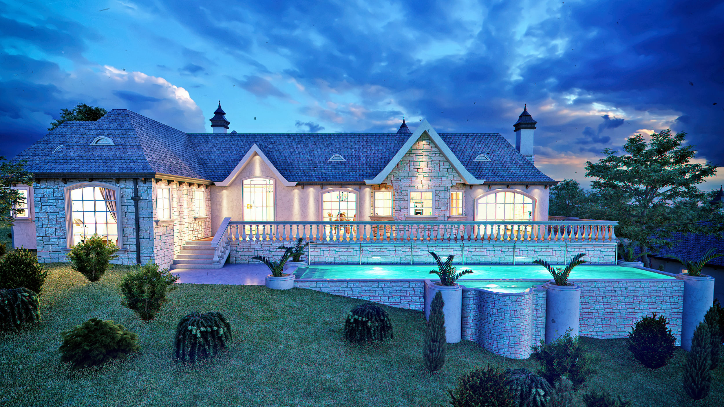 新独栋家庭住宅（为Mostaan夫妇建造）丨美国加利福尼亚丨Behrooz Nemati-16