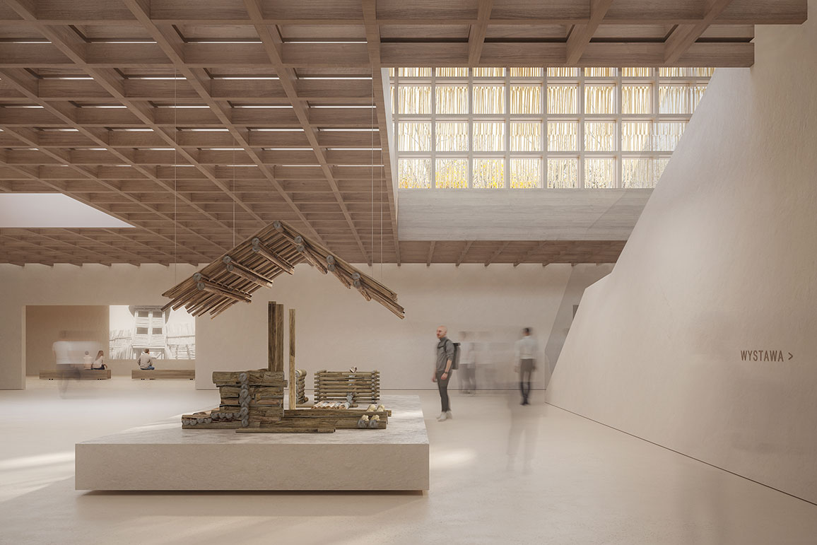 波兰比斯科平考古博物馆展览亭-11