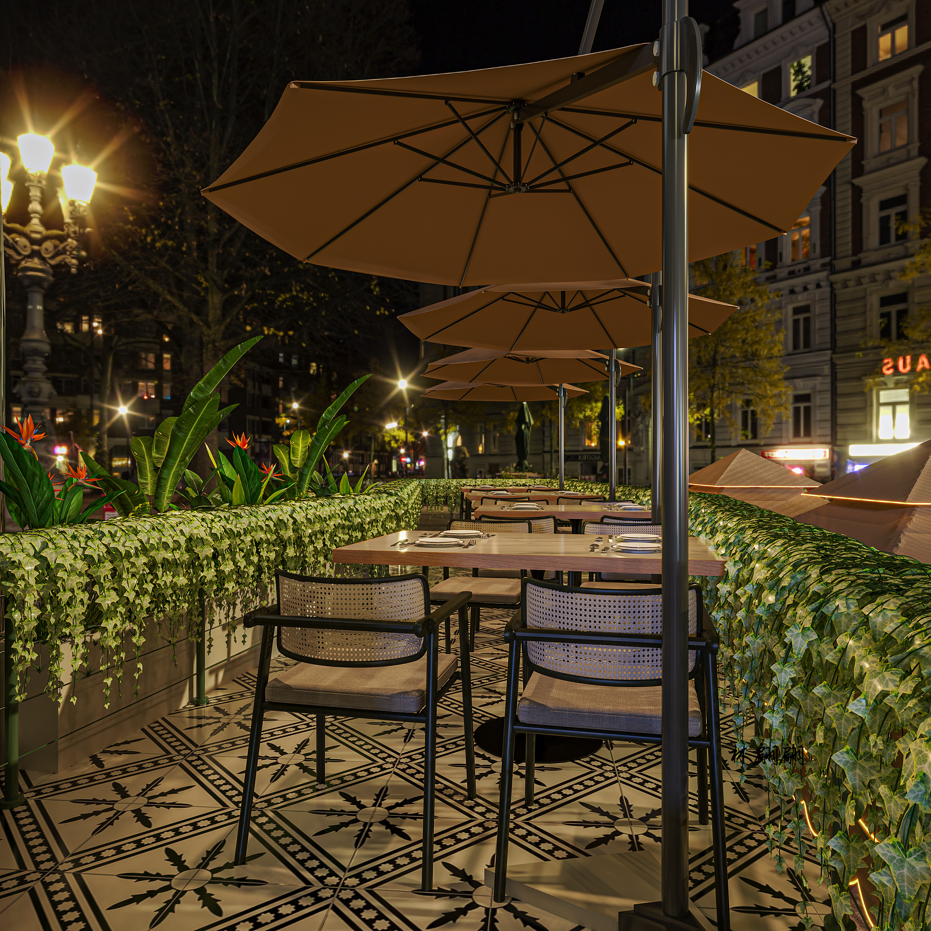 餐饮空间|烤肉店设计-2