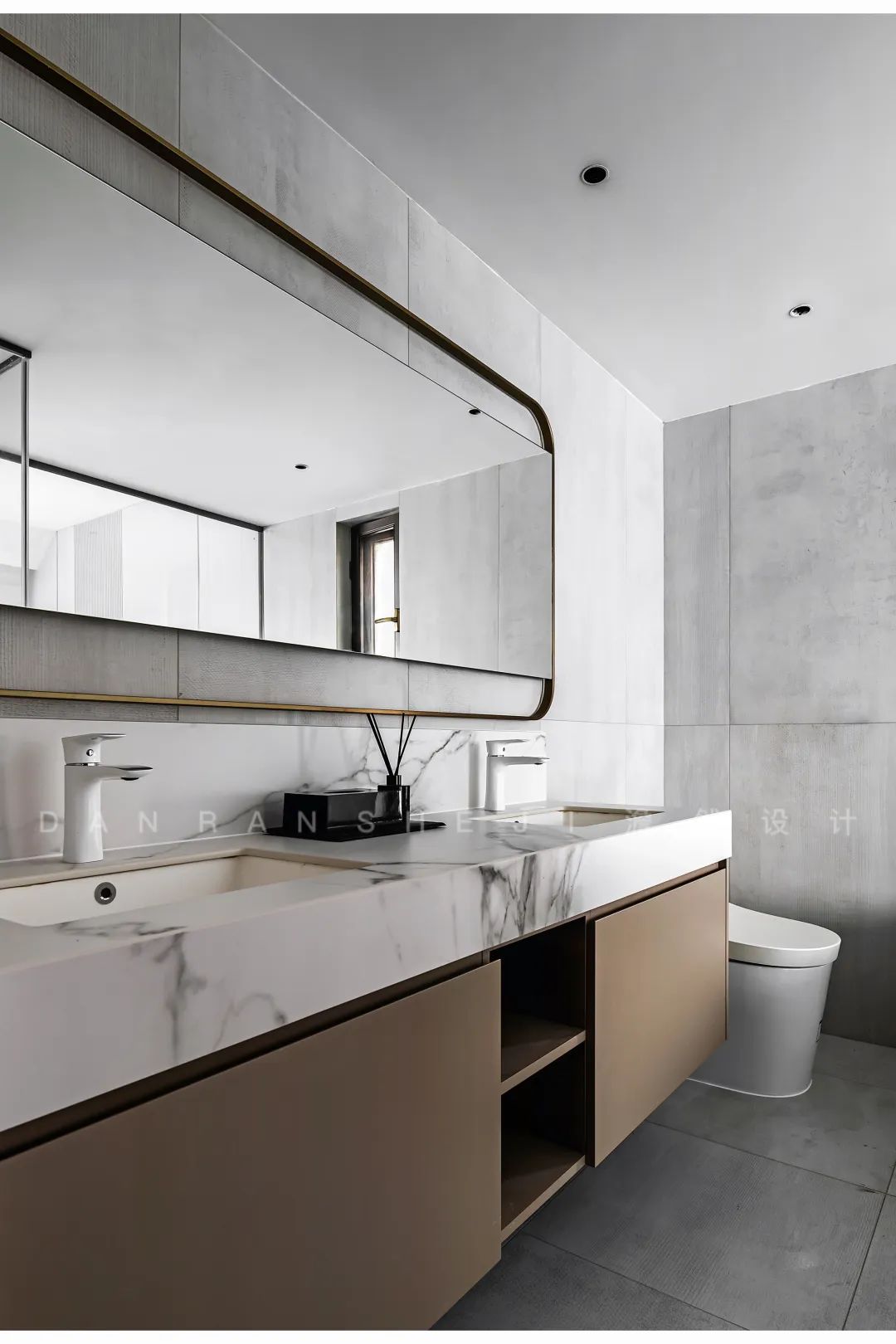 重庆舜山府现代雅奢住宅丨中国重庆丨澹然设计,橙色软装-67