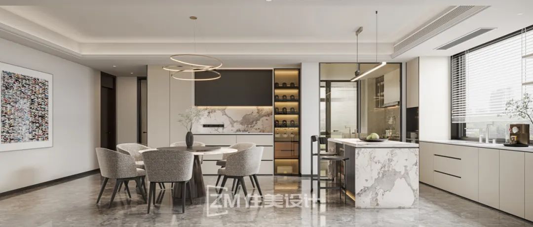 初沐 · 意式极简的梅溪华府住宅设计丨中国长沙丨住美设计-36