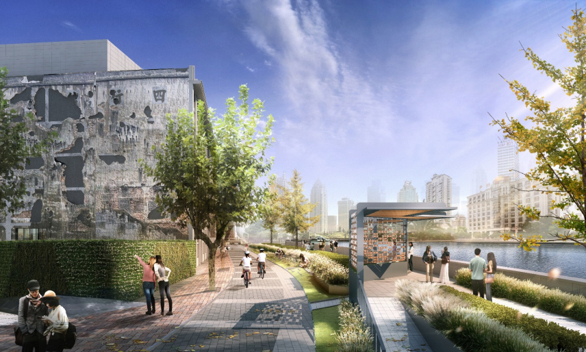 苏州河静安段公共空间贯通提升 | 打造世界级滨水带-50