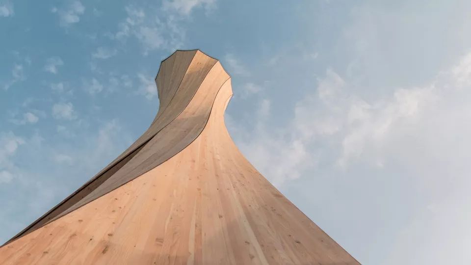 德国乌尔巴赫塔 | 自成型木材的可持续建筑奇迹-48