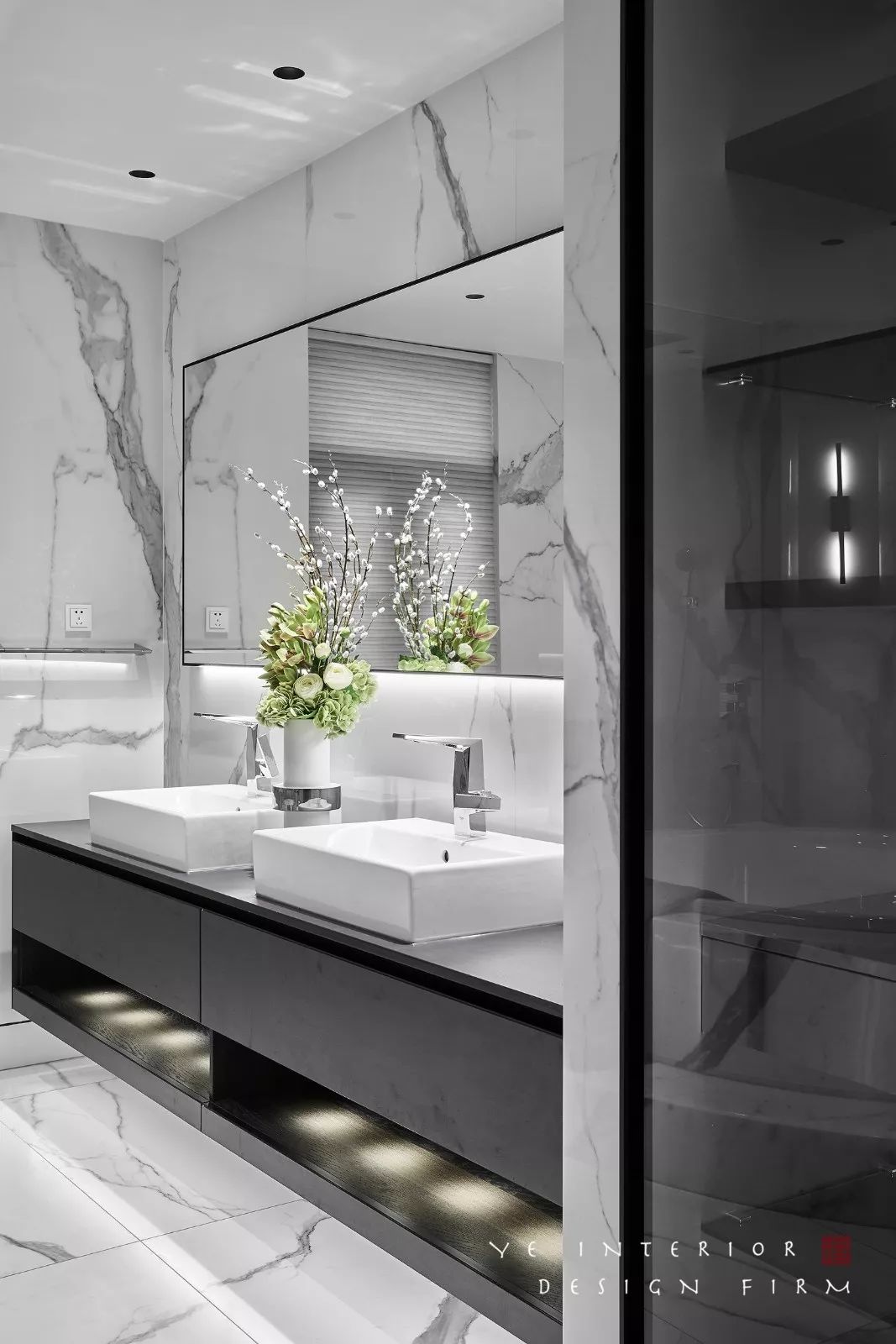 玉环滨江壹号别墅,演绎意式轻奢与现代极简的优雅空间-56