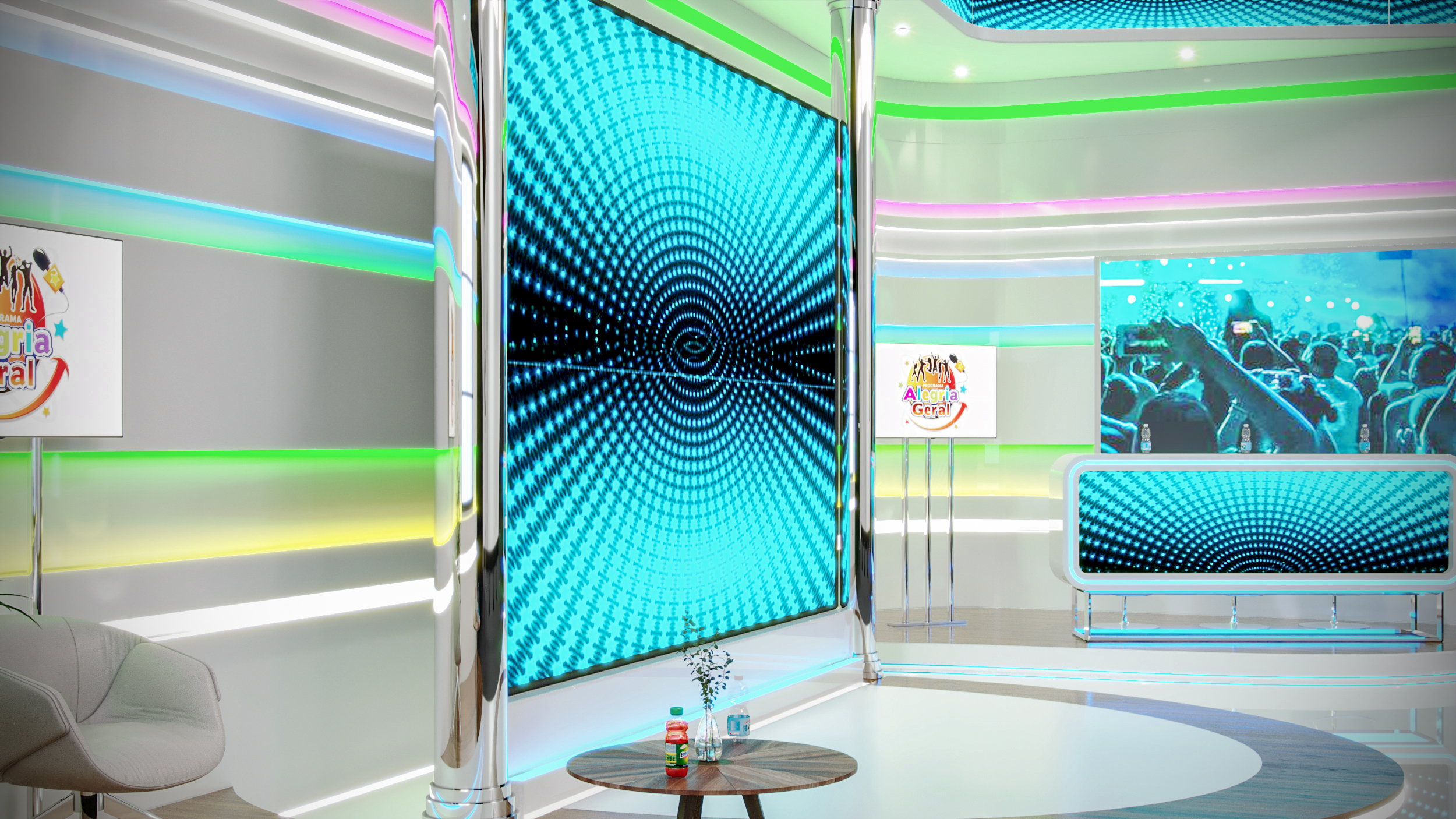 CGI Estúdio gravação - programa Alegria Geral-4