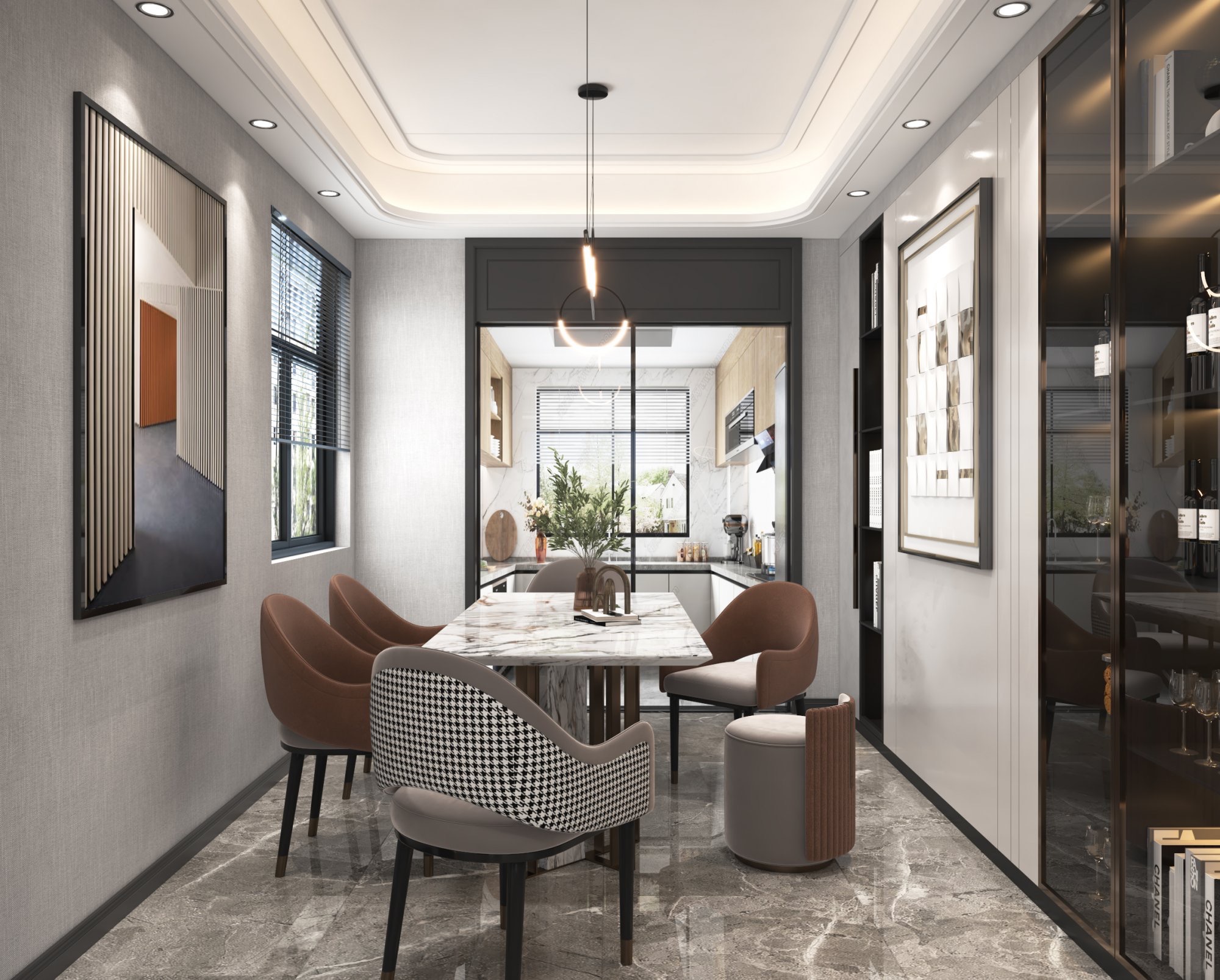 现代简约风，温馨舒适的空间艺术-5