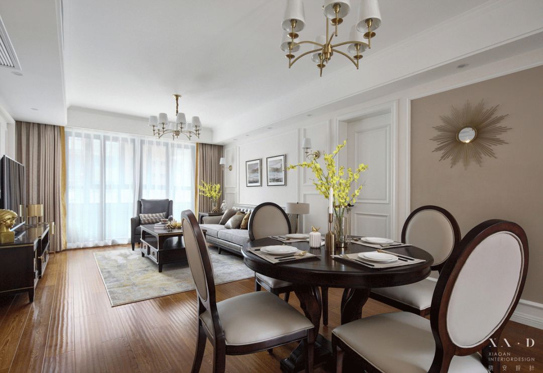 晓安设计|| 荷澜庭 125㎡打造温馨宜居空间-21