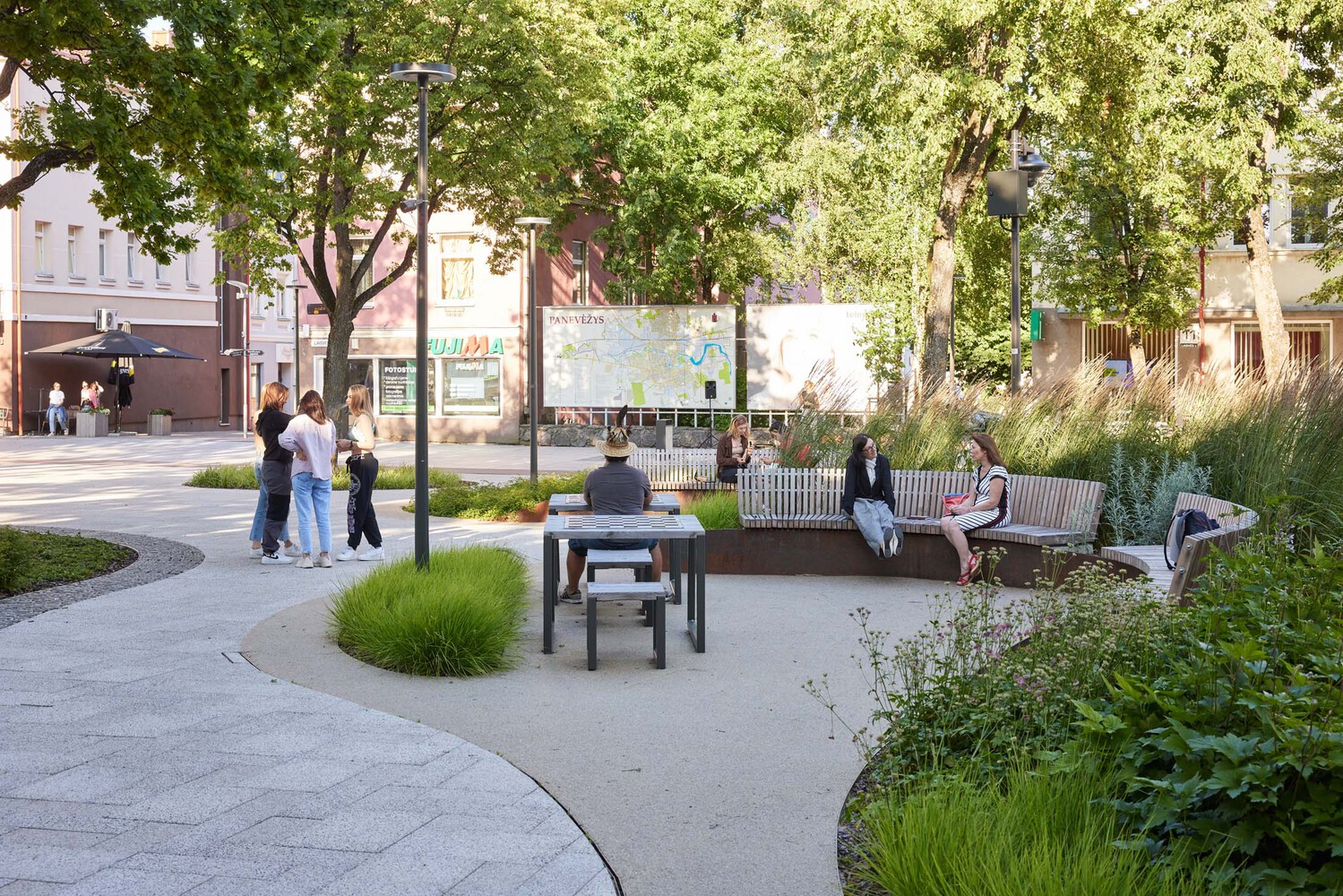 Freedom Square 重生记丨立陶宛帕涅韦日斯丨501 architects-17