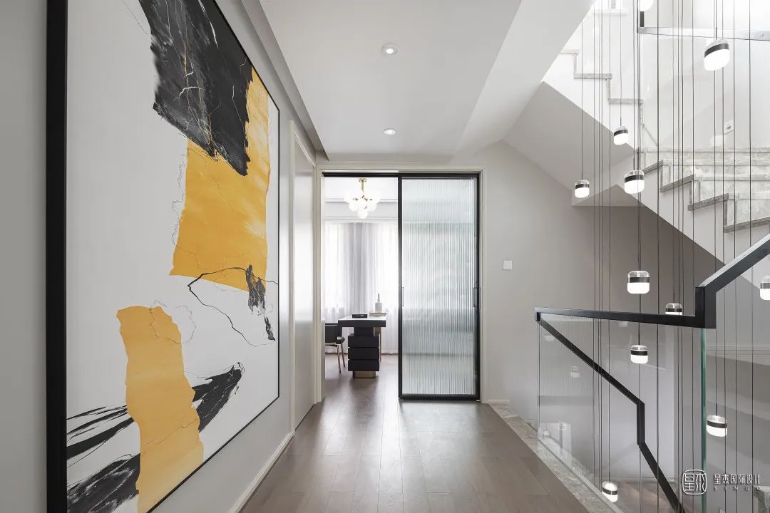 品质生活,现代暖灰调别墅空间-17