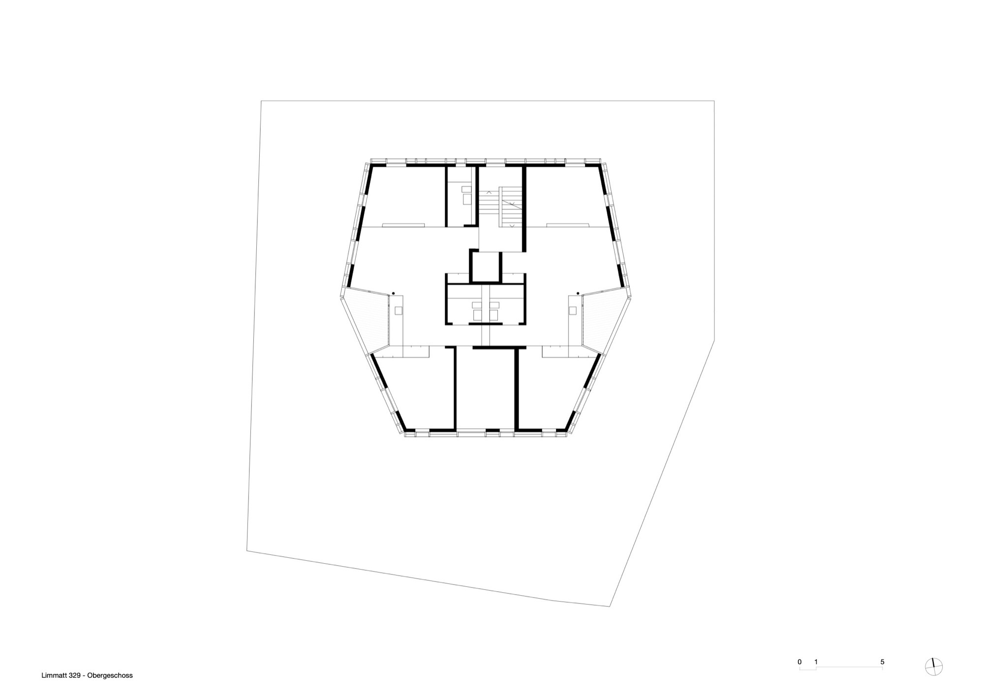 公寓楼 L329丨瑞士苏黎世丨Rossetti + Wyss Architekten-37