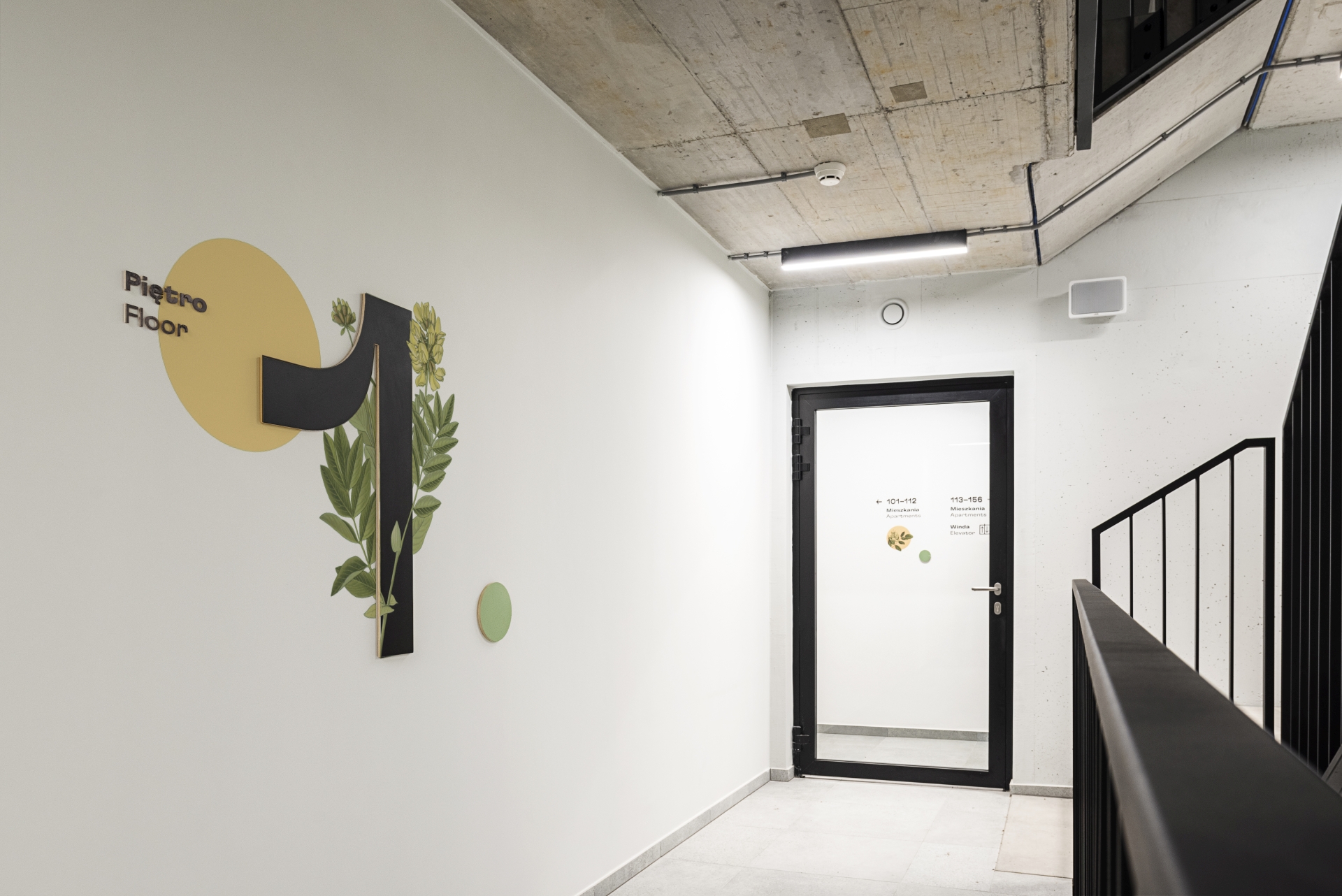 Resi4Rent 大楼导视系统与环境图形设计丨波兰克拉科夫丨blank studio,wayfinding studio-33