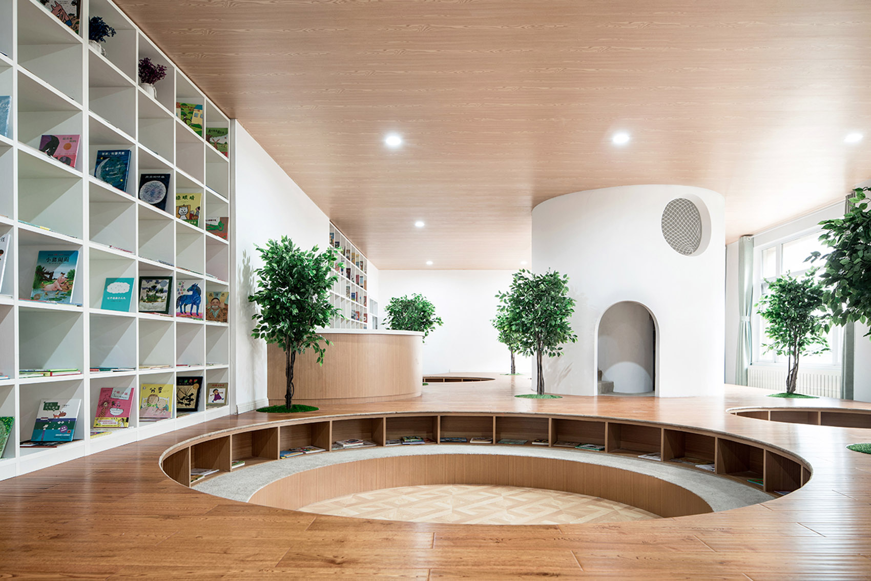 金陵幼儿园室内改造，徐州 /五架三间设计研究室-35