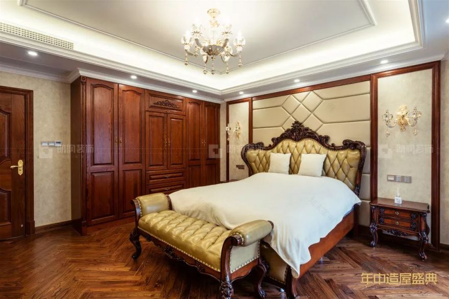 200 平米欧式古典跃层,打造城市中心的别墅体验-78