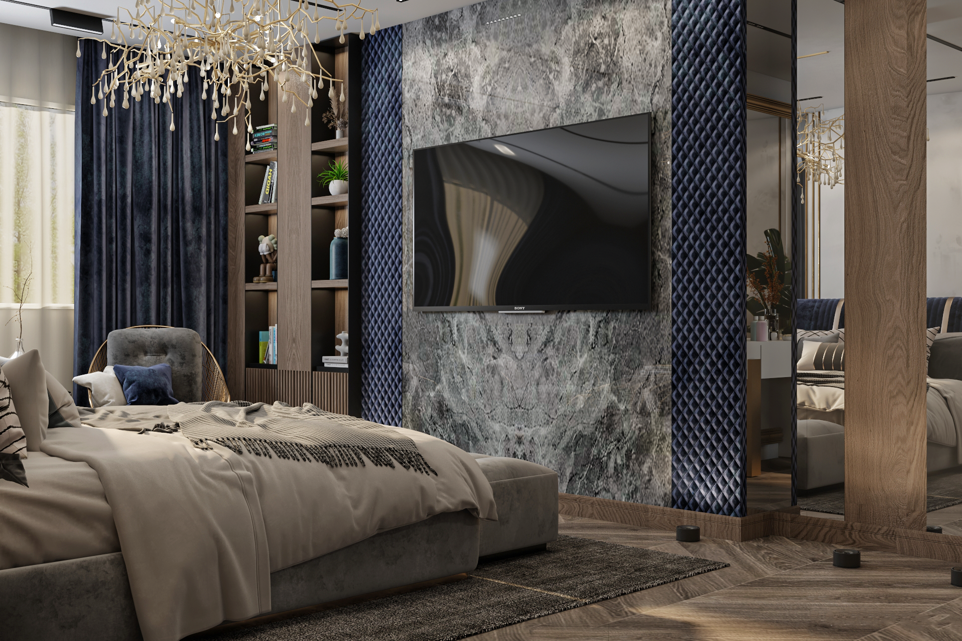 豪华主卧套房丨E V E N T O designs-8