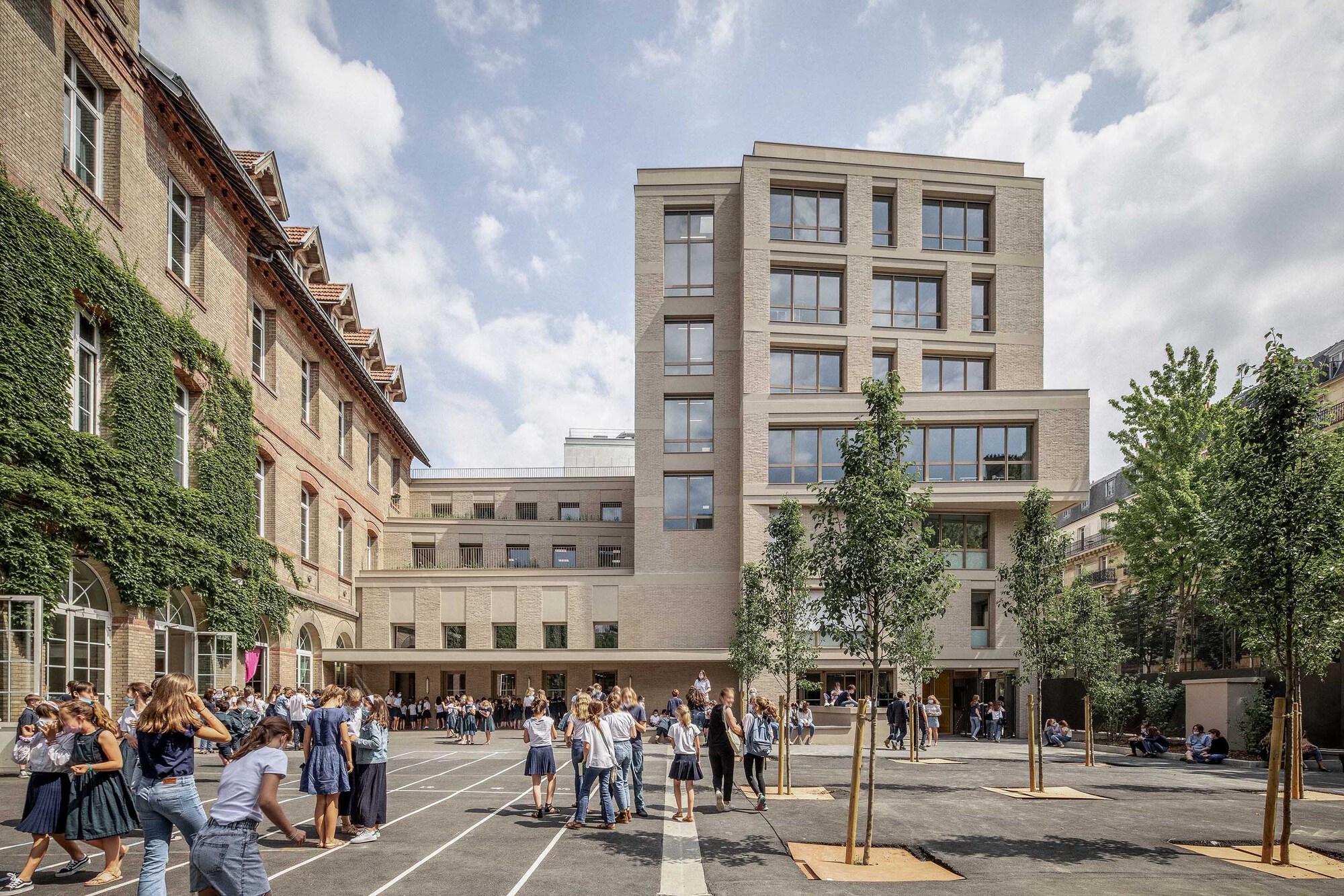 NotreDame des Oiseau· 高中扩建项目丨法国巴黎-14