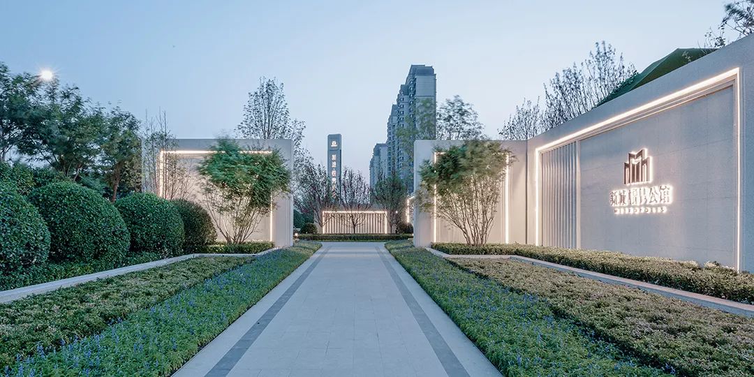 新城·悦隽公馆 | 大都会风格建筑的仪式感与花园时光-48