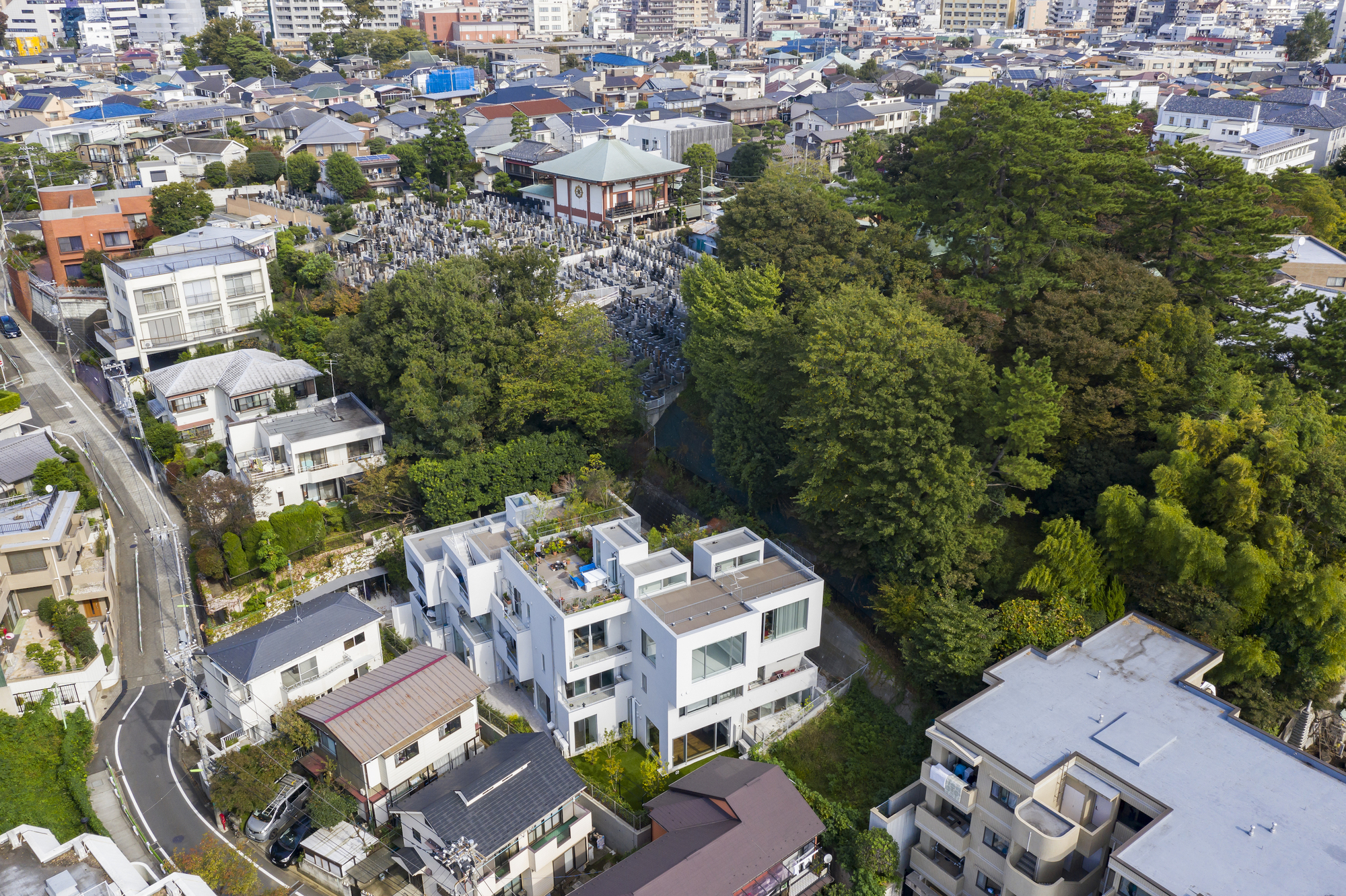 尼古丁塔玛台地合作住宅丨日本东京丨Okuno Architectural Planning-27