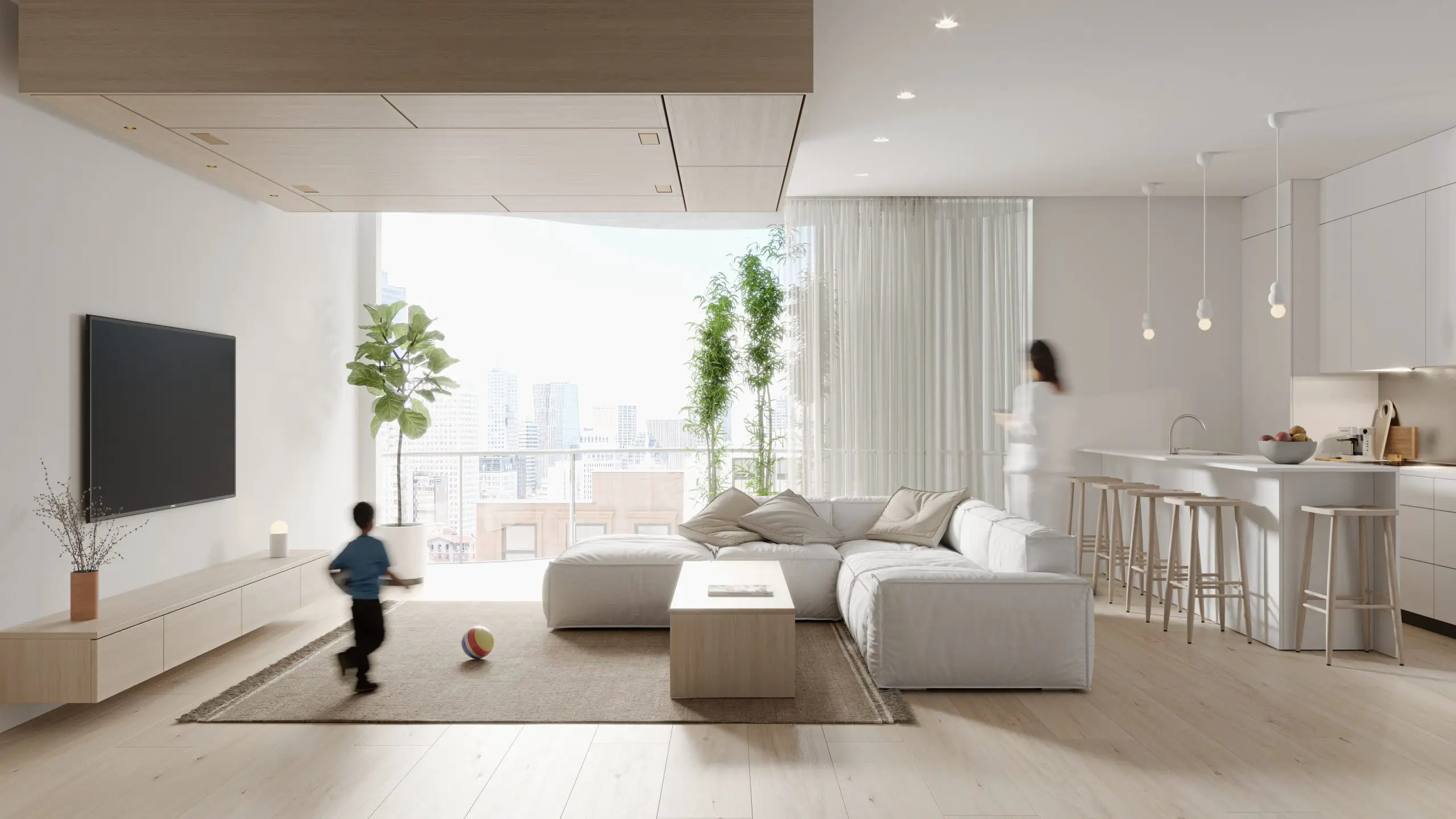 巧妙利用顶空间,设计师打造多功能卧室-19