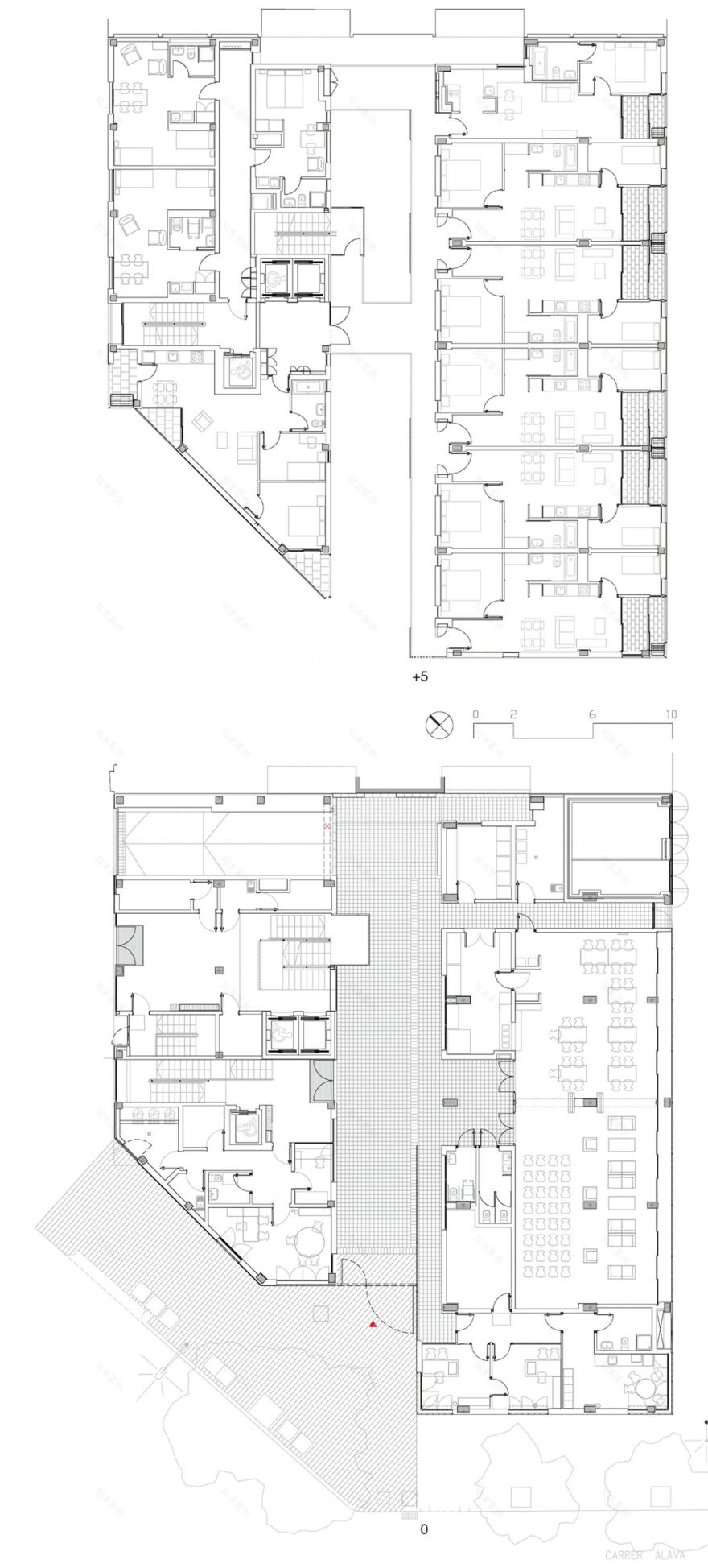 巴塞罗那创新住宅 | 集成被动式生物气候策略-10