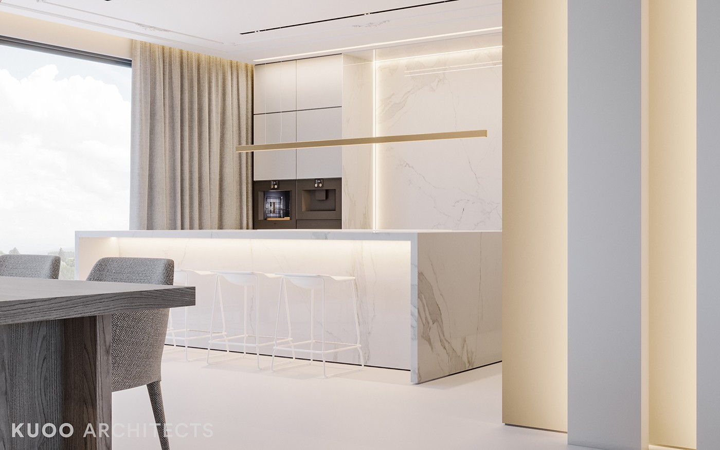 优雅格调·伦敦住宅  KUOO ARCHITECTS-6