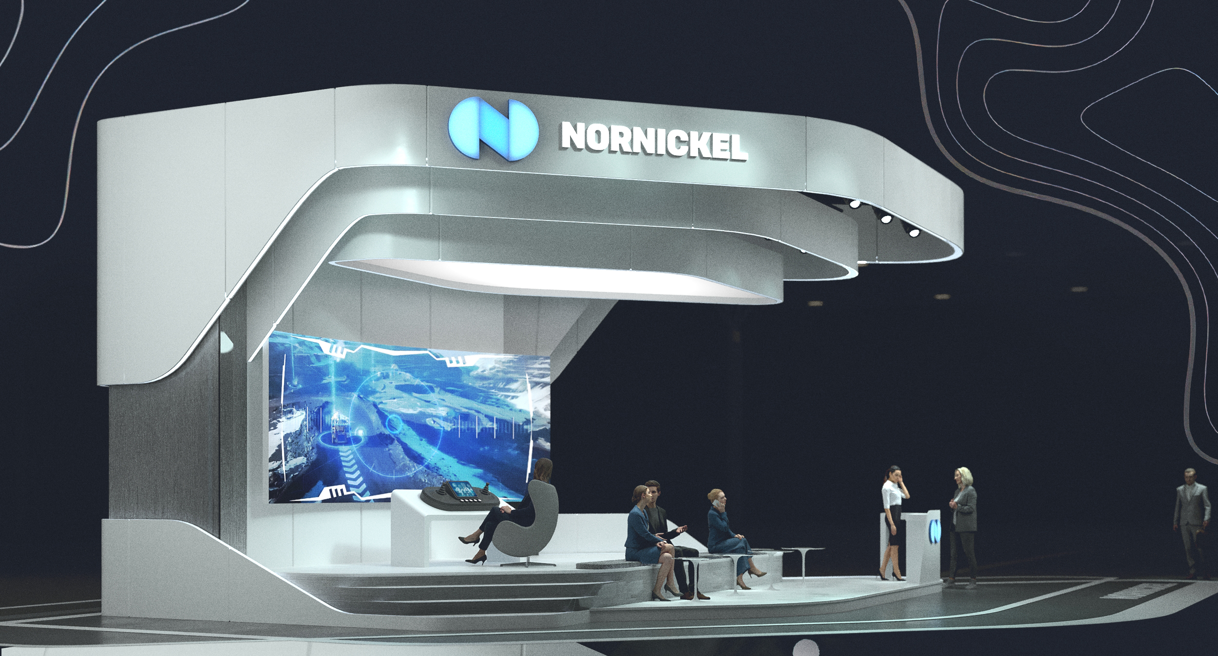 Dig machine simulation Pavilion-1