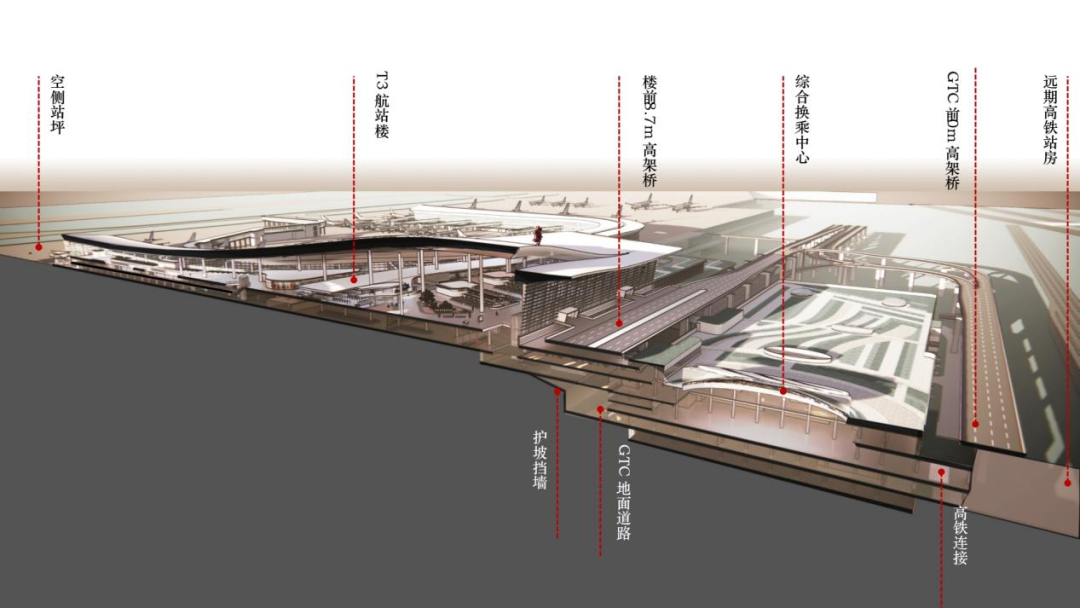 中华水塔三江溯源|中建西北院主持设计的西宁曹家堡国际机场三期扩建工程T3航站楼及综合交通中心项目正式落成投运-49