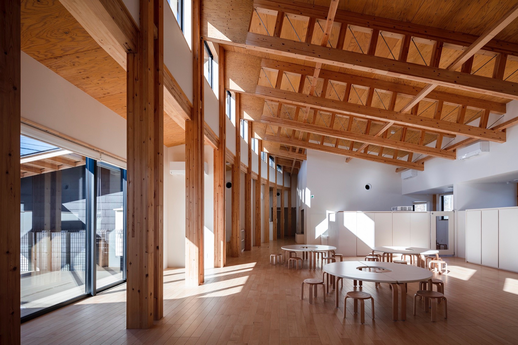 Poppins Nursery school轻井泽风越丨日本长野丨日建设计-26