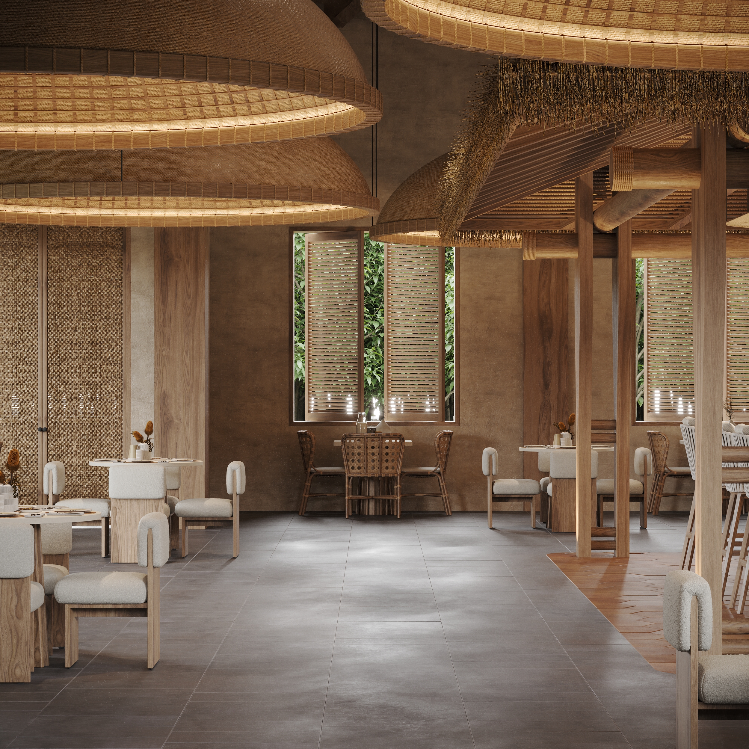 综合室内设计方案（含接待厅,餐厅咖啡馆,别墅）-21