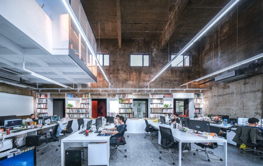 武汉梁友红坊艺术社区 UAO 办公室设计 | 旧厂房的现代新生-9
