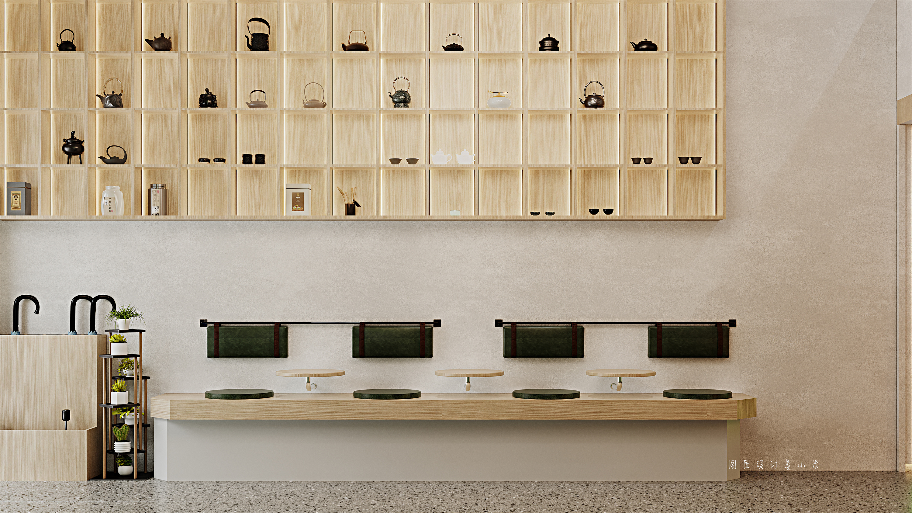 小面积也可以装修的很亮眼 | 茶饮店-5