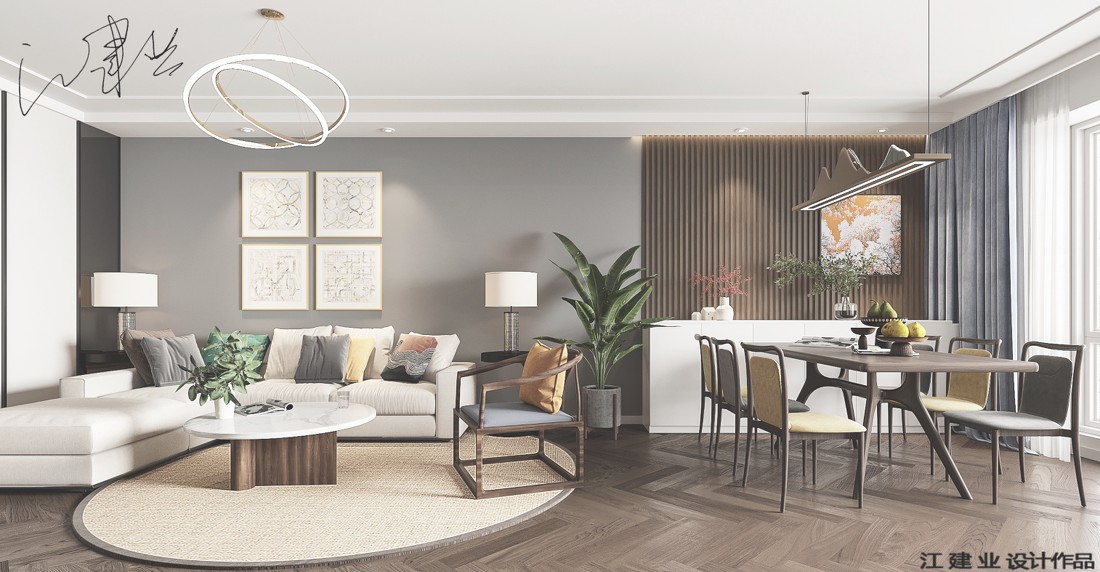 江建业简约平层家-24
