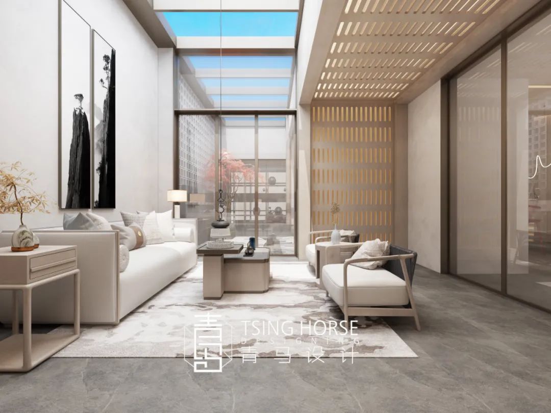 绿地诺丁山·现代中式别墅设计 | 何贵君的奶茶时光-112