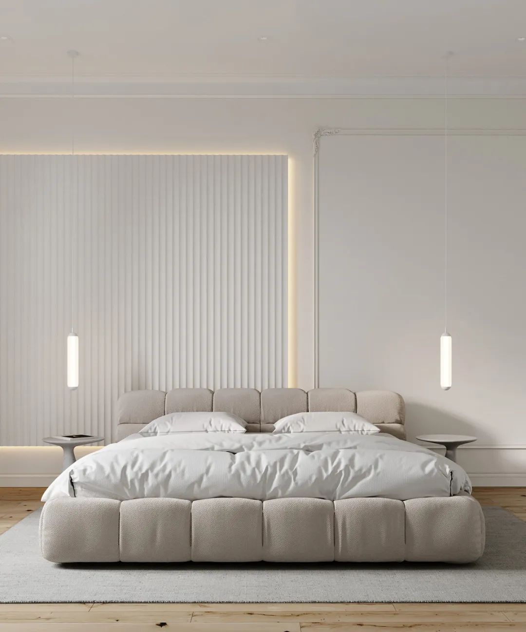 纯白极简公寓丨Shamil Kalimulaev-37