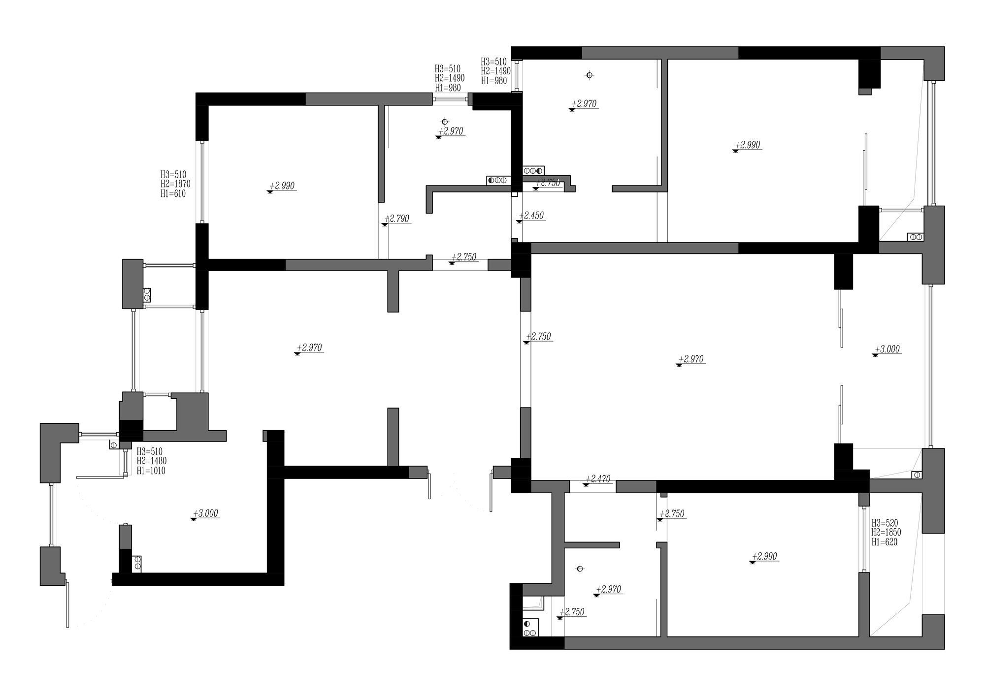 杭州捌零玖零设计|【观山】180㎡ 新中式-13